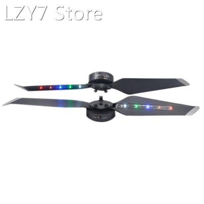 For Dji Mavic 2 Low-Noise Propellers Luminous Paddle With Le