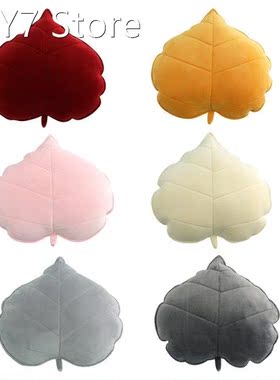 3D Simulation Leaf Plush Pillow Stuffed PP Cotton Pillows Th