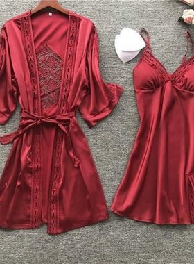 Elegant Summer pyjamas ladies Women Pajamas set Pijamas