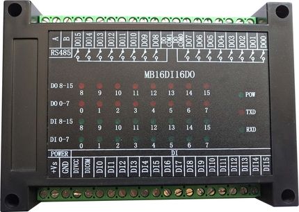 Switch Input and Output 16-Channel Open-in 16-Channel Relay
