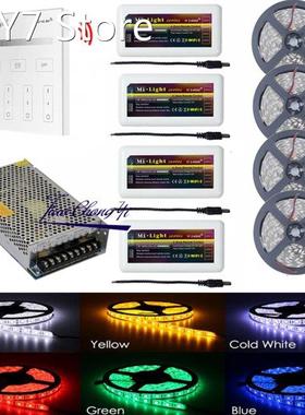 5~20m 5050 Single Color Led Strip+2.4G T1 Wall Mount Led Tou