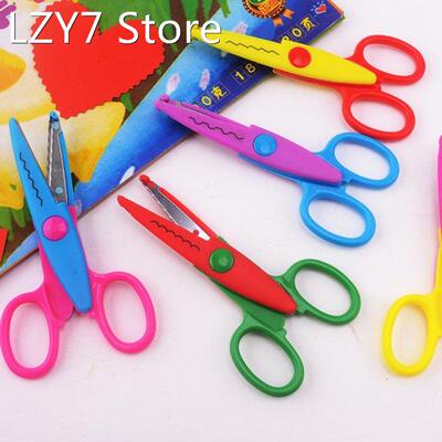 Laciness Scissors Metal And Plastic DIY Scrapbooking Photo C