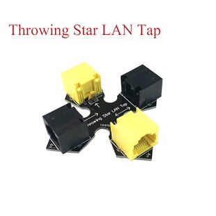 Passive Ethernet tap throwing Star LAN Tap Network Packet Ca