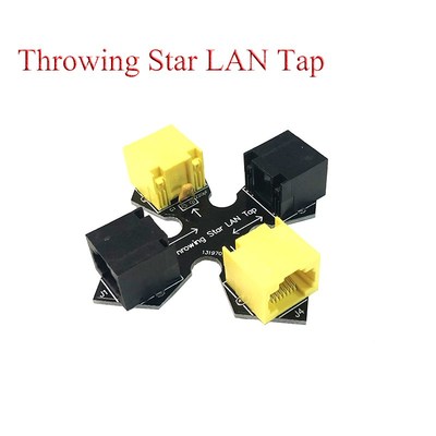 Passive Ethernet tap throwing Star LAN Tap Network Packet Ca