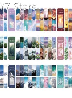 20PCS Creative Romantic Bookmarks Cute Literary Paper Book L