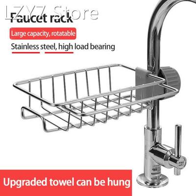 Hanging Stainless Steel Sink Storage Rack Holder Faucet Clip