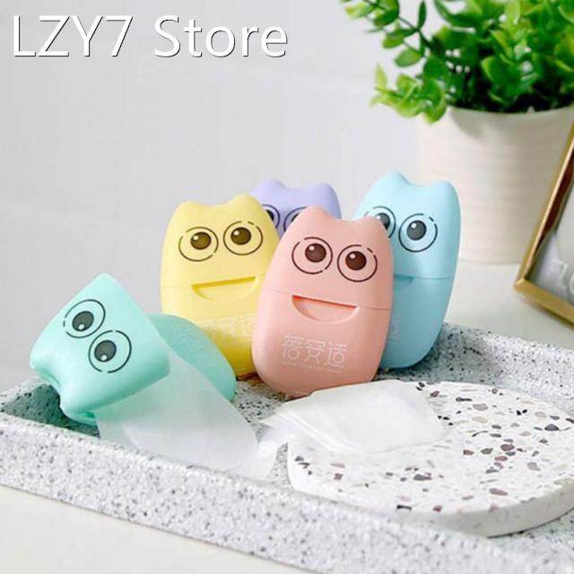 20pcs travel hand-washing soap paper disposable soap paper c
