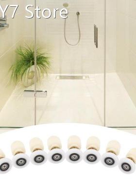 8Pcs Shower Room Door Roller /Runners/Wheels/Pulleys 20/23/2