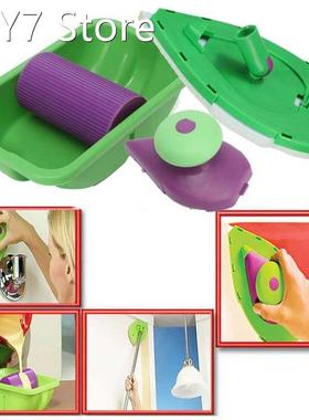 Home Wall Decorate Painting Roller Tray Brush Household Deco