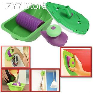 Home Wall Decorate Painting Roller Tray Brush Household Deco