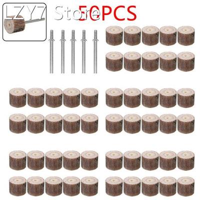 50pcs 80-600 Grits Sanding Flap Wheel Polishing Grinding Acc