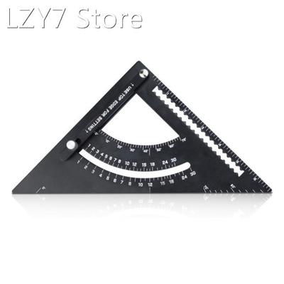 45+90 Degree WoodWorking Ruler Triangle Rule Thickening Angl