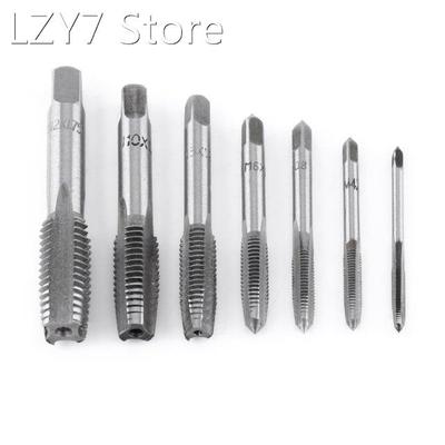 7Pcs/Lot Steel Metric Thread Tap Tapping Tool Spiral Point S