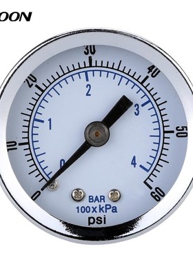 air manometer pressure gauge 1/8'' NPT Air Compressor Hydra
