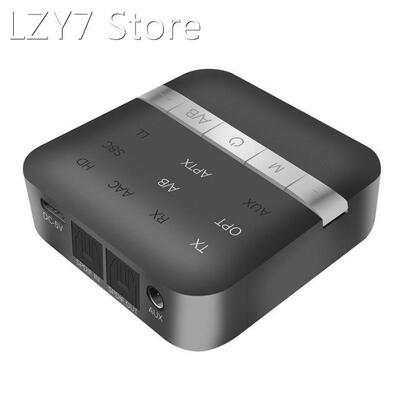 Wireless Receiver 5.0 Adapter APTX Low Latency 3.5mm Aux Opt
