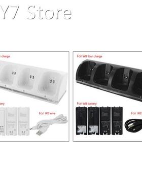 77UA 4Port Smart Charger Charging Dock Rechargeable Batterie