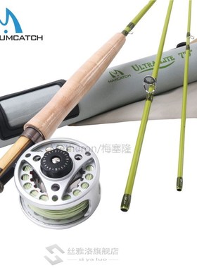 1/2/3WT 6/6.6/7/7.6FT Fly Rod Combo Medium-Fast Fly Fishing