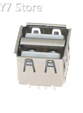 Double Layer Type A USB 2.0 Female diy 8Pin DIP 10.5mm usb i