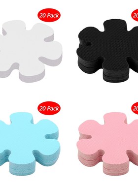 20 Bath Mat PEVA Rubber Flower Shape Shower Mats Anti Slip B