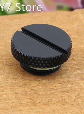 1Pcs Black G1/4 Thread Low Profile Plug for PC Water Cooling