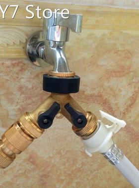 Garden Hose Connector 3 Way Splitter Tap Diverter Outlet Hos