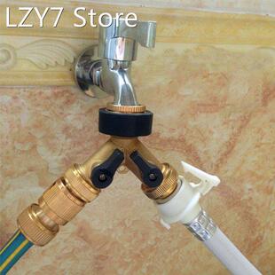Garden Hose Connector 3 Way Splitter Tap Diverter Outlet Hos