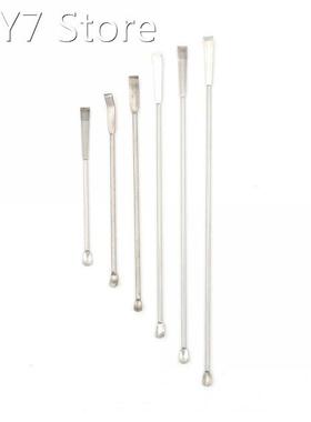 Stainless Steel Medicinal Spoon Spatula Shovel Head Experime