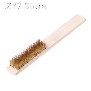 Briste 208m Wire Brush Copper Scratch Wood Brass Handle
