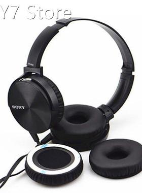 1Pair Leather Earpads Ear Cushion for MDR-XB450AP AB XB550 X