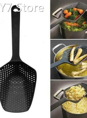 1PC Kitchen Nylon Soup Spoon Anti-scald Colander Fry Food Me