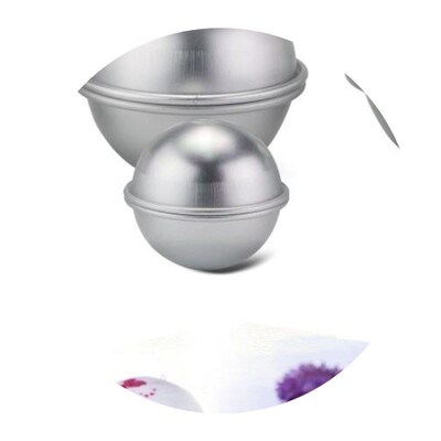 New Widely Use Mould Aluminum Ellipsoid Bath Bomb 3D Ca