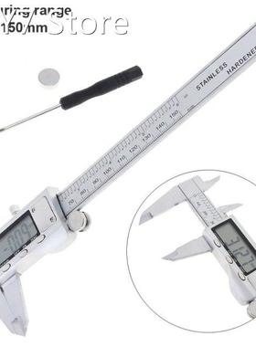1pc 150mm Stainless Steel Electronic Digital Vernier Caliper