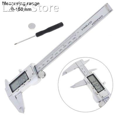 1pc 150mm Stainless Steel Electronic Digital Vernier Caliper