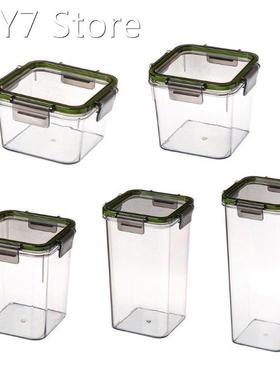2022 New Airtight Food Storage Box Clear Sealed Plastic Cont