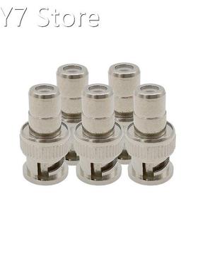 5Pcs/lot BNC Male Plug to RCA Female Jack Socket Convert Con