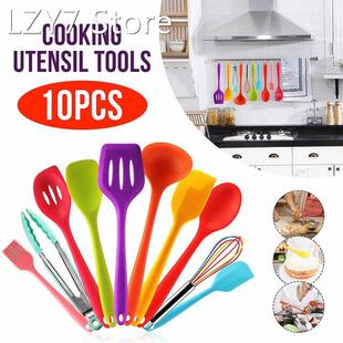Silicone Kitchen Tools Set Cooking Tools Utensils Set Spatul