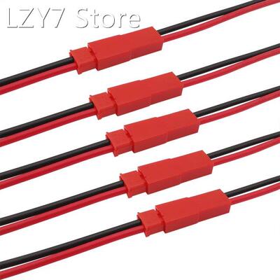 10 Pairs Length 100mm JST 2 Pin 2P Plug Male Female Socket W