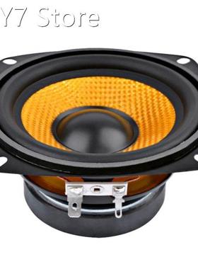 1Pc 4Inch Audio Portable Speaker 4 Ohm 15W Bass Speaker DIY