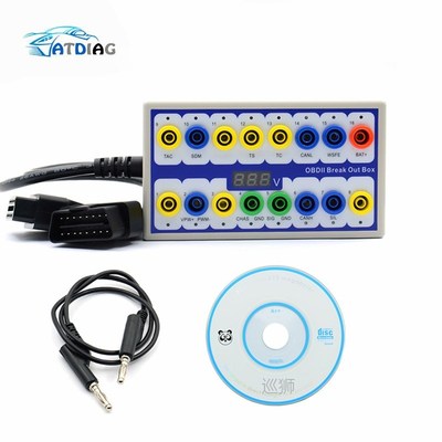 Professional Auto Car OBD 2 Break Out Box OBD2 Breakout Box