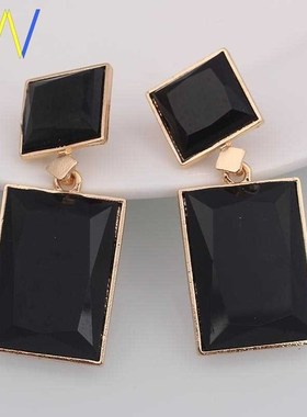 Earrings Retro Ball Earings Women Red Earring Beach Simple