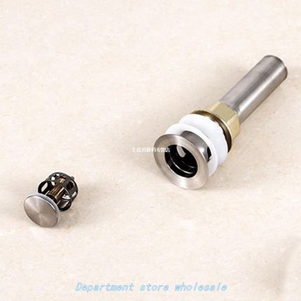 Stainless Steel Bathtub Spring Up Drains Bath Shower Basin S