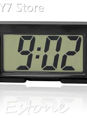 Interior Car Auto Desk Dashboard Digital Clock LCD Screen Se