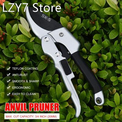 Anvil Pruner Hand Pruning Shears Branch Trimmer Tree Limb Cu