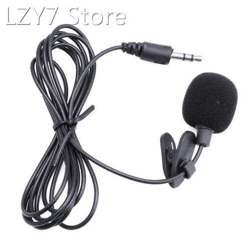 3.5mm Clip On Microphone Lapel Tie Hands Free Lavalier