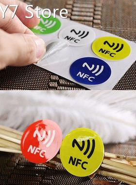 1pcs Waterproof PET Material NFC Stickers Smart Adhesive Nta