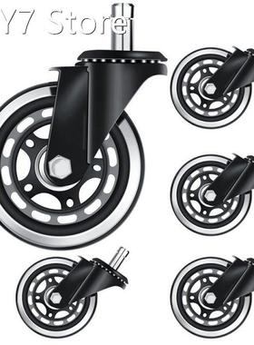 5Pcs Office Chair Caster 3 Inch Office Chair Wheel Replaceme
