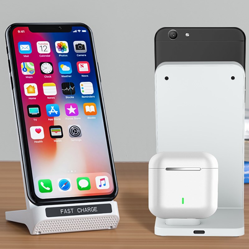 15W Wireless Charger Stand Dock Station For Apple iPhone 11 电子元器件市场 外设配件 原图主图