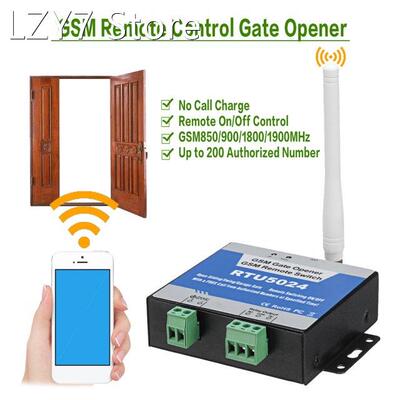 GSM Gate Opener Relay Wireless Remote Control Door Access Sw