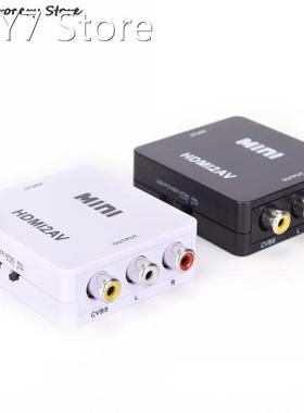 HDMI-compatibale To RCA AV/CVBS Adapter HD 1080P HDMI2A