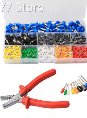 800Pcs Cable Wire Connector Crimping Terminal Assorted set &